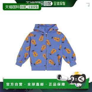 1h可退 香港直邮bobo choses 女童 Acoustic Guitar 棉质针织连帽