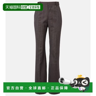 香港直邮Bottega 高腰羊毛喇叭长裤 Veneta 女士 葆蝶家 1h可退