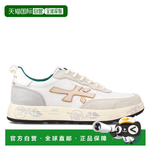 欧洲直邮PREMIATA 男士运动鞋 NOUSVAR SS2026 白【付后1h可退】
