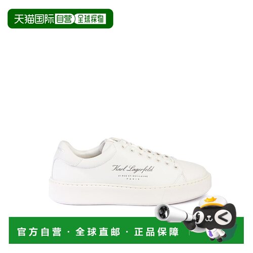 欧洲直邮KARL LAGERFELD 男士运动鞋 KL52223011 CO 白色 Maxi Cu