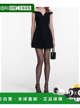 1h可退 香港直邮Self-Portrait 圈圈纱迷你连衣裙 RS26075SB