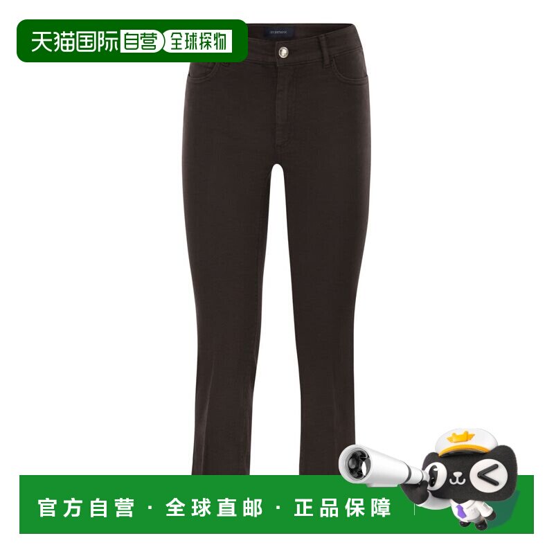 香港直邮SPORTMAX 女士休闲裤 2522136015600013 AW2025 巧克力色