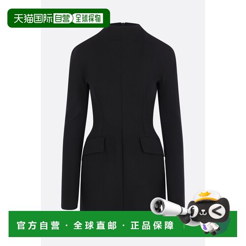 香港直邮Sportmax 斯宝麦斯 女士 Tefrite 迷你华达呢连衣裙 2622