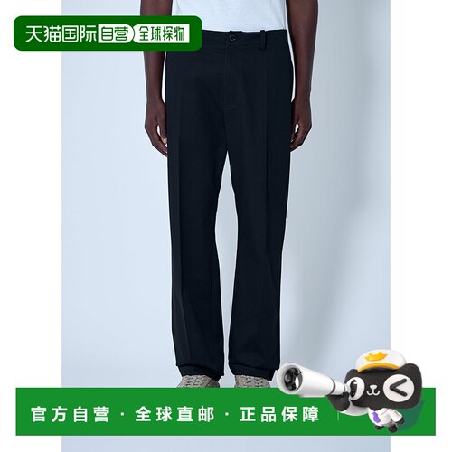 香港直邮Moncler x FRGMT Hiroshi Fujiwara 男士 徽标印花长裤 K