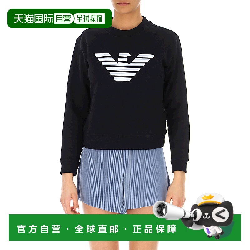 香港直邮Emporio Armani 鹰标圆领卫衣 3L2M8Z2J49Z