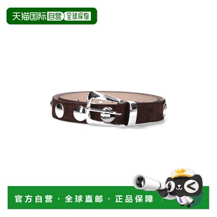香港直邮KHAITE 女士 Benny 铆钉皮带腰带 10014726L726