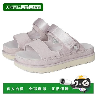 1h可退 香港直邮Ugg 女士 Goldenstar Glide 凉拖  舒适时尚