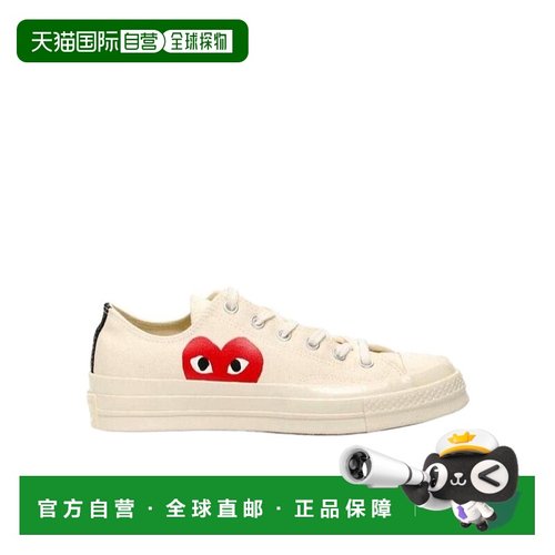 香港直邮COMME DES GARÇONS PLAY X CONVERSE 低帮休闲运动鞋 P1K