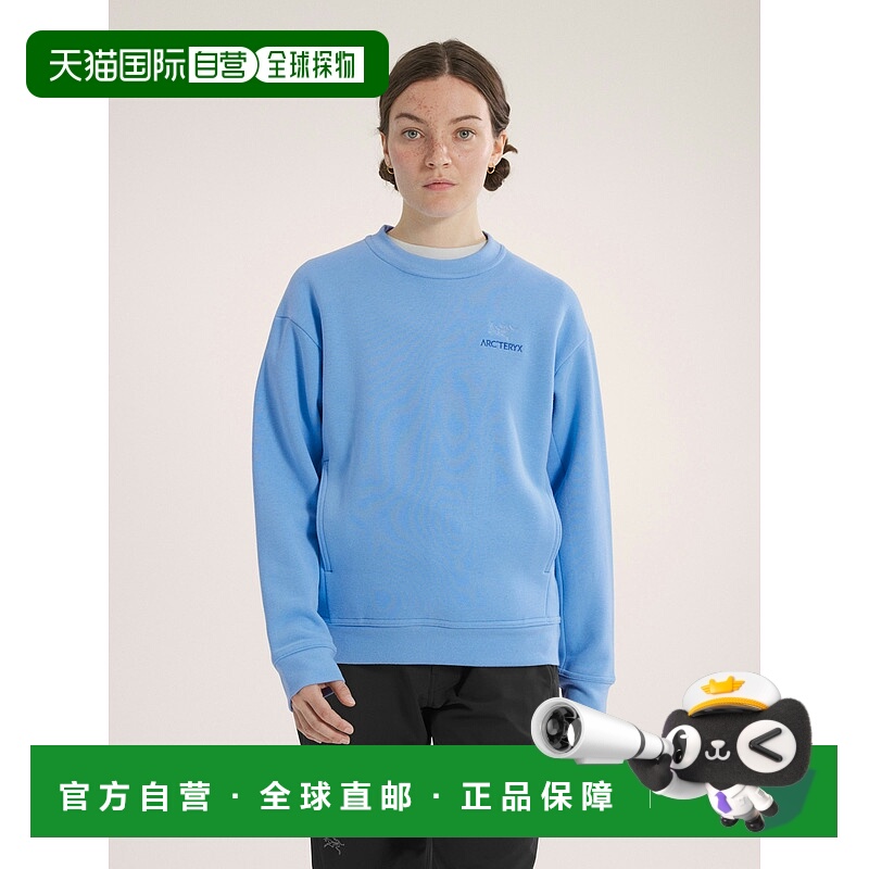 欧洲直邮Arc'teryx始祖鸟 EMBLEM抓绒圆领套头衫 女装