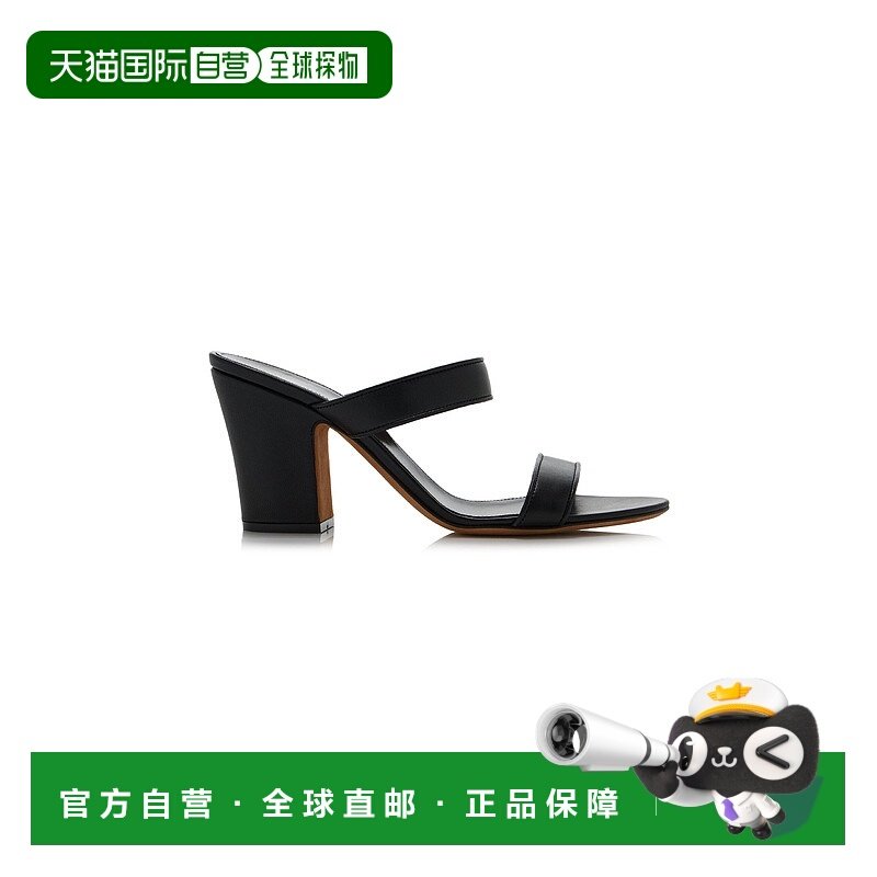 香港直邮The Row 女士 Awar 皮质凉鞋 black黑色 舒适时尚,女鞋,穆勒鞋,淘宝优惠券,粉丝福利购,淘宝优惠卷