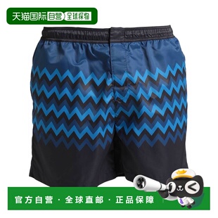 泳裤 男士 BLUE 蓝色时尚 香港直邮MISSONI 舒适短裤 米索尼
