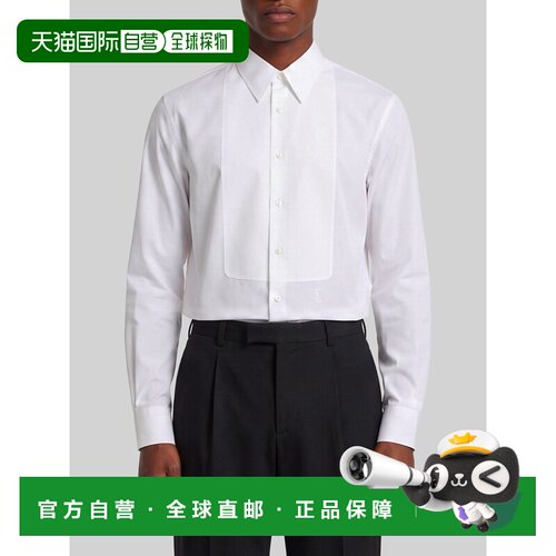 香港直邮Saint Laurent 圣罗兰 男士 Smoking 衬衫 A001PYY271W