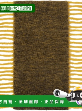 1h可退 香港直邮Burberry 巴宝莉 女士 黄色 & 卡其色 Alpaca Woo