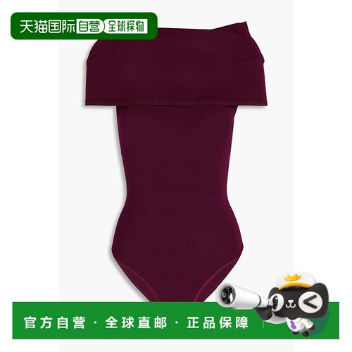 1h可退 香港直邮Alaia 女士 露肩弹性针织连体衣 AA9B01762M035
