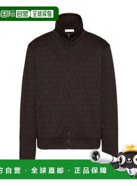 【99新未使用】香港直邮Valentino 印花高领卫衣 3V3MF22M9KE