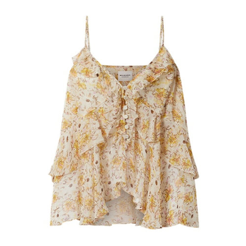 香港直邮ISABEL MARANT ÉTOILE 女士背心吊带 HT0672FAD3J01ELWEC