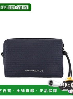 1h可退 香港直邮Emporio Armani 图案手拿包 EM002486AF14637