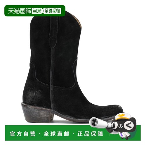 香港直邮MOMA 女士靴子 39504DALLASNERO SS2026 黑色 