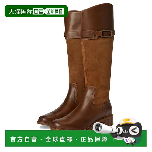 美国直邮clarksoriginals其乐Maye Carly女士中筒靴 支付后1h可退