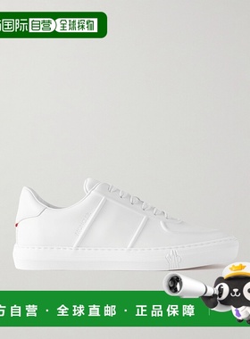香港直邮Moncler 盟可睐 男士 Neue York Logo-Appliqued 皮质运