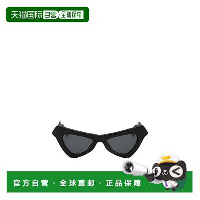 香港直邮Marni 几何太阳镜 FAIRY POOLS BLACK