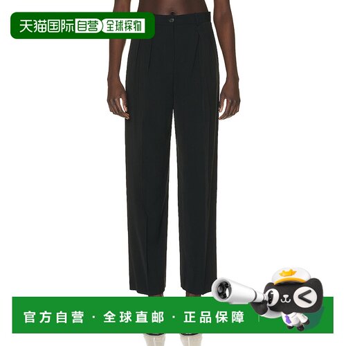 香港直邮The Row 女士 Igor 裤子 5629W1973 black黑色 舒适时尚