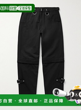 1h可退 香港直邮Givenchy 纪梵希 男士 黑色 Two-In-One 长裤 BM5