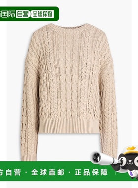 香港直邮NILI LOTAN 女士 Rory 粗线针织棉质毛衣 81128Y319LIGHT