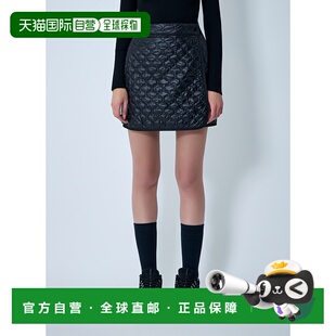 1h可退 香港直邮Moncler 盟可睐 女士 Longue Saison 迷你半裙 2D