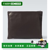 Row brown棕色 男士 香港直邮The Allegra 皮革手包 舒适时尚