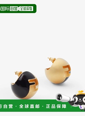 1h可退 欧洲直邮FENDI 芬迪 25秋冬 8AL164B09F0RNG 女士 耳环 FE