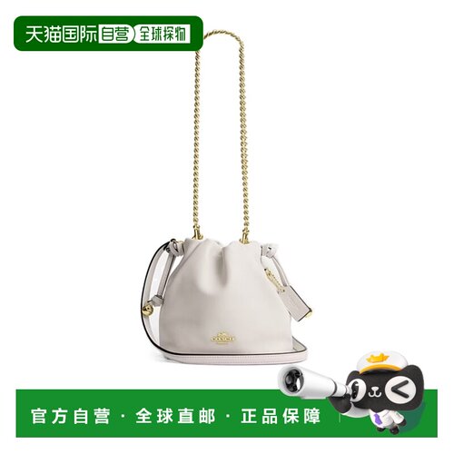 香港直邮COACH 女士斜挎包 CDB67IMCHK SS2024 白【付后1h可退】