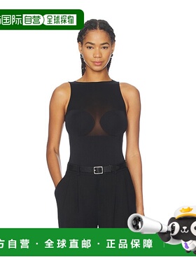 1h可退 香港直邮Wolford 女士 紧身胸衣细带连体衣 77121性感