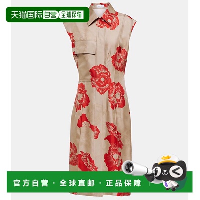 1h可退 香港直邮Salvatore Ferragamo 菲拉格慕 女士 花朵真丝中