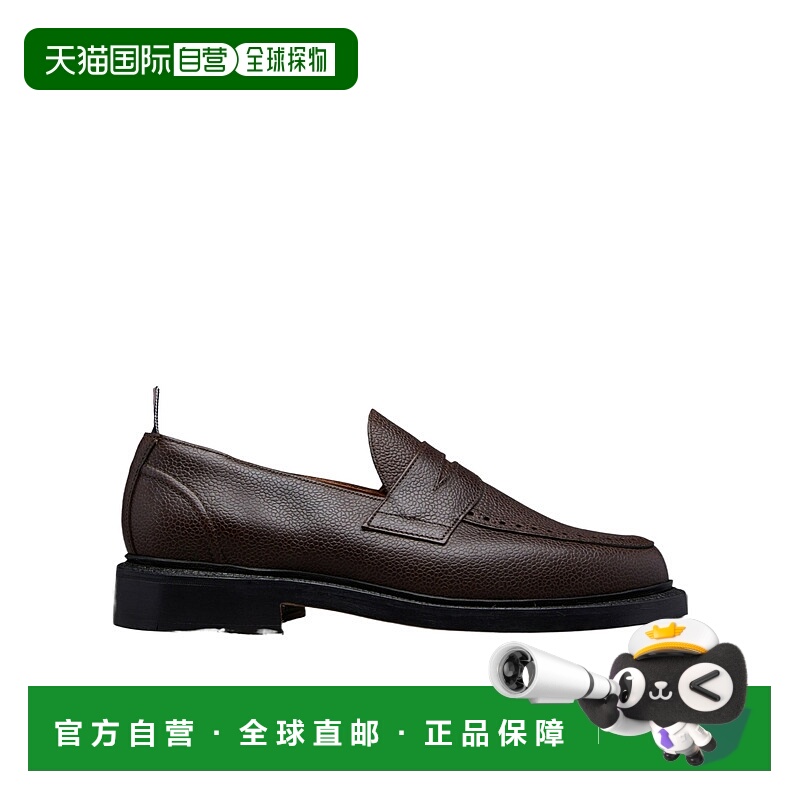 香港直邮Thom Browne 徽标圆头乐福鞋 MFL085A06257
