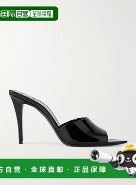 1h可退 香港直邮Saint Laurent 圣罗兰 女士 ROMY 漆皮凉鞋 80666