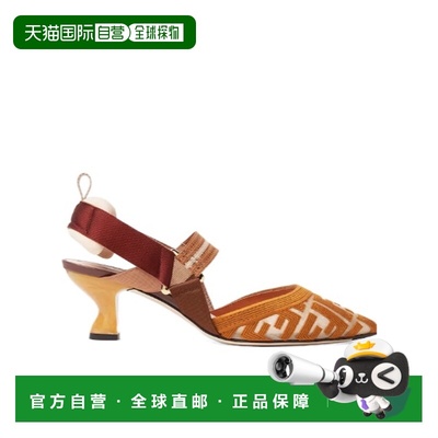 香港直邮Fendi Colibri 高跟登山鞋凉鞋 8J8900AWCX