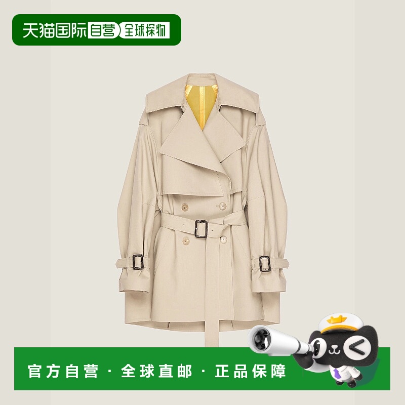 欧洲直邮GIVENCHY 纪梵希 25秋冬 BW00TC164R-296 女士 风衣 短款