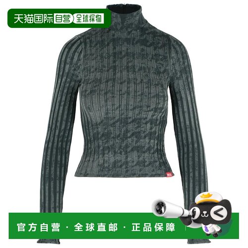 1h可退 香港直邮Diesel 迪赛 女士 灰色 T-Clawa 高领衫 A216030Q
