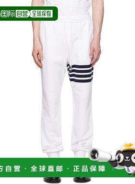 1h可退 香港直邮Thom Browne 汤姆 布朗 男士 白色 Classic Loopb