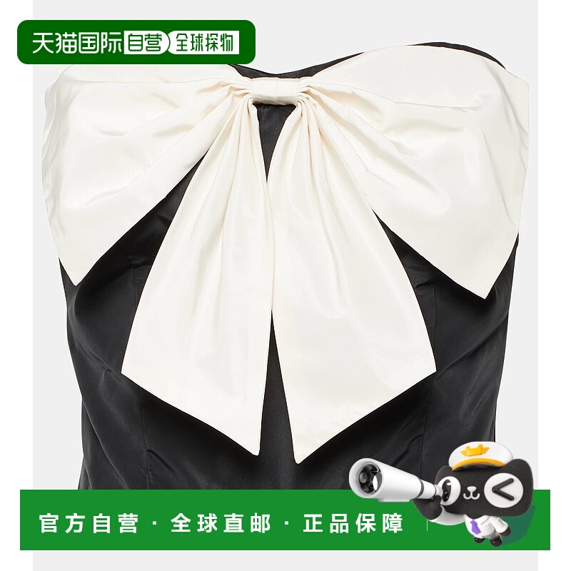 1h可退 香港直邮Staud 女士 Atticus 蝴蝶结装饰抹胸上衣 001405