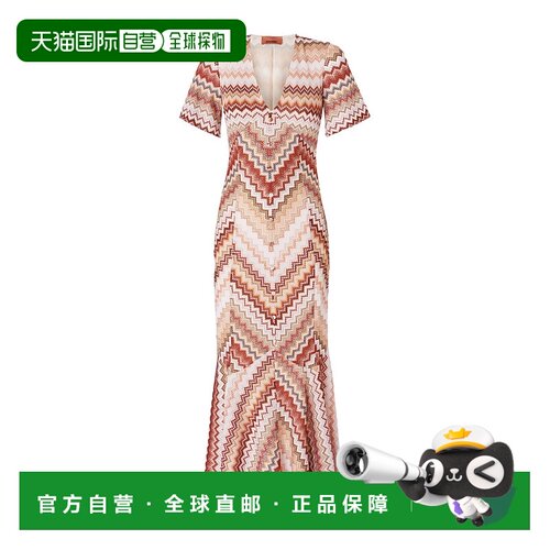 香港直邮Missoni 长款喇叭裙 DS25SG1JBR00ZV连衣裙长裙