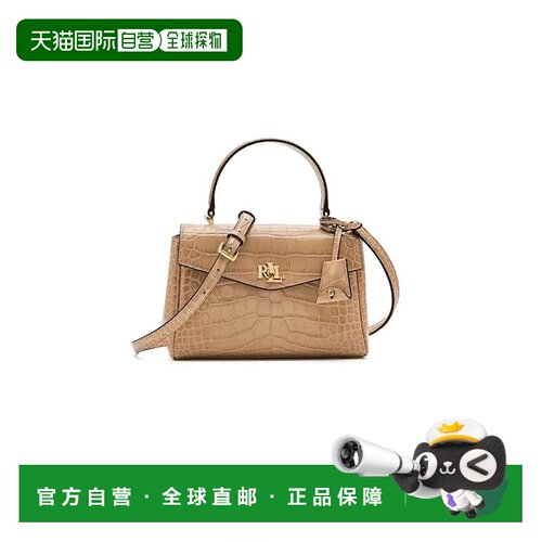 美国直邮Lauren Ralph Lauren 女士 Farrah 小号柔软剑桥包