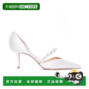 1h可退 香港直邮JIMMY CHOO 女士高跟鞋 AURELIE65IWPIVORYWHITE