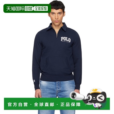 1h可退 香港直邮Polo Ralph Lauren Polo 拉夫 劳伦 男士 海军蓝