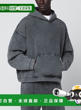 1h可退 香港直邮Represent 男士 复古灰色连帽衫 INM413CO47卫衣
