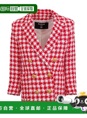 香港直邮Balmain 方格夹克 BW2A24E0203