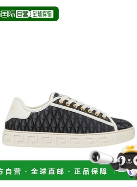 香港直邮Versace V Allover Greca运动鞋 10135681A16069范思哲