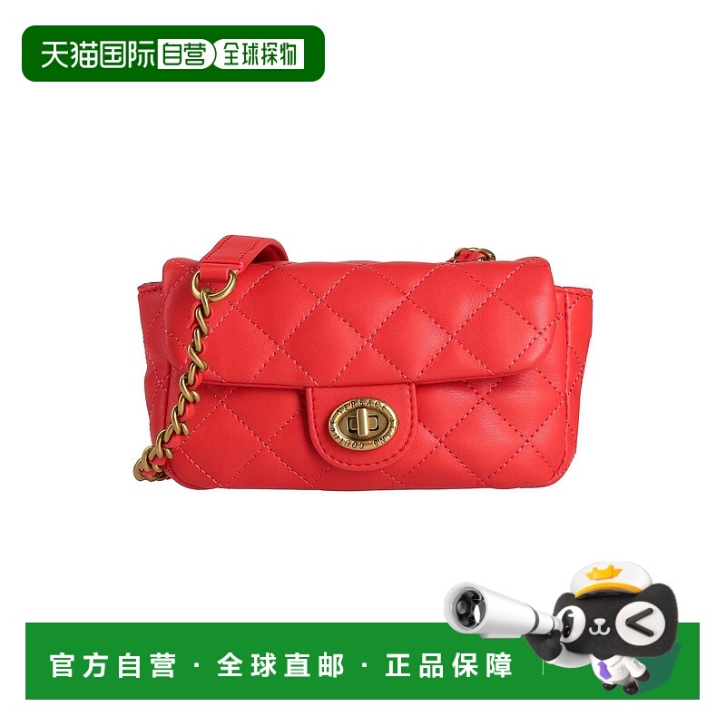 香港直邮versace 范思哲 女士 Bags 斜挎包 red红色 舒适时尚