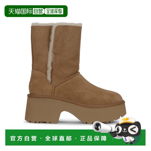 1h可退 香港直邮UGG 女士高跟鞋 1171533CHE SS2026 棕色 圆头靴